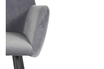 Laini Karmstol - Grå - Möbler - Fåtölj & stolar - Matstol & köksstol