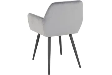 Laini Karmstol - Grå - Möbler - Fåtölj & stolar - Matstol & köksstol