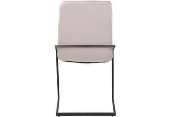 Lamallola Matstol - Silver/Svart - Möbler - Fåtölj & stolar - Matstol & köksstol