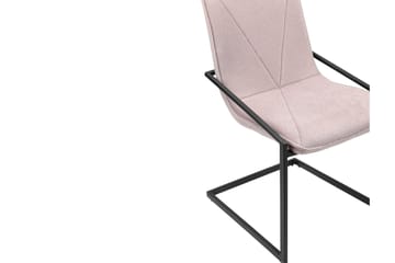 Lamallola Matstol - Silver/Svart - Möbler - Fåtölj & stolar - Matstol & köksstol