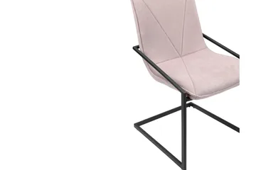 Lamallola Matstol - Silver/Svart - Möbler - Fåtölj & stolar - Matstol & köksstol