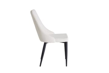 Leone Matstol - Svart/Beige - Möbler - Fåtölj & stolar - Matstol & köksstol