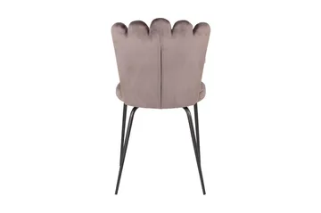 Limhamn Karmstol Sammet - Grå - Möbler - Fåtölj & stolar - Matstol & köksstol