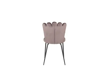 Limhamn Karmstol Sammet - Grå - Möbler - Fåtölj & stolar - Matstol & köksstol