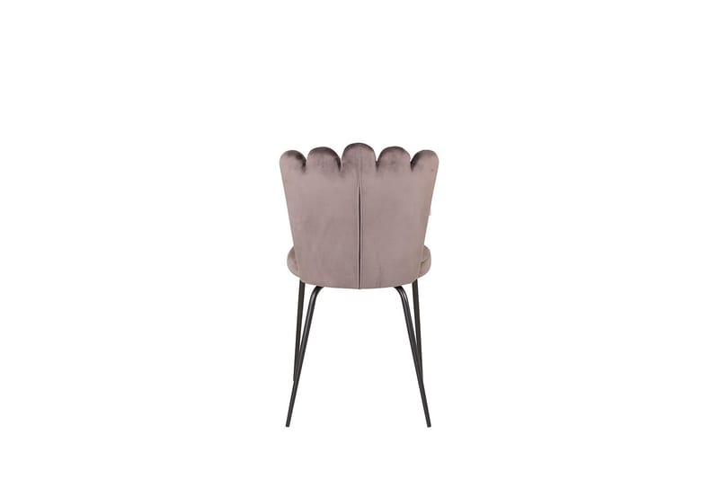 Limhamn Karmstol Sammet - Grå - Möbler - Fåtölj & stolar - Matstol & köksstol