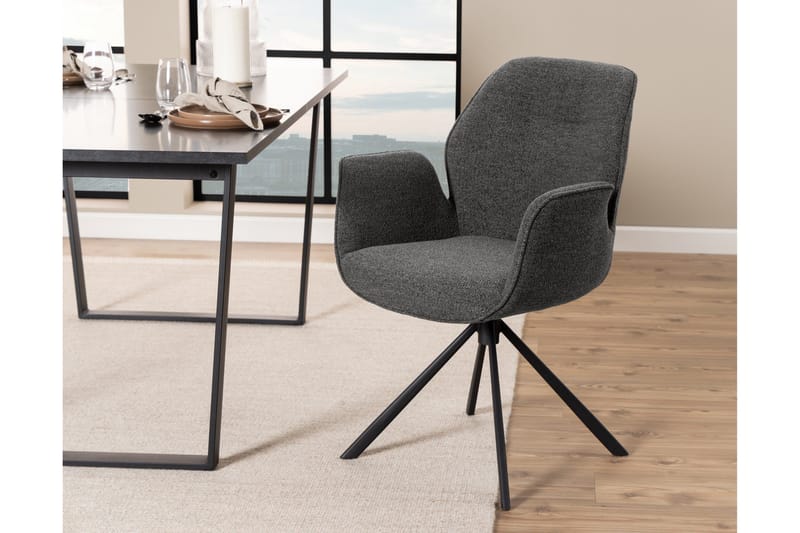 Lipie Karmstol - Grå - Möbler - Fåtölj & stolar - Matstol & köksstol
