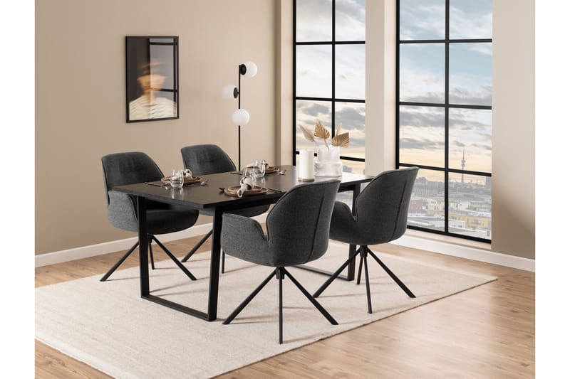 Lipie Karmstol - Grå - Möbler - Fåtölj & stolar - Matstol & köksstol