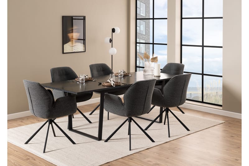 Lipie Karmstol - Grå - Möbler - Fåtölj & stolar - Matstol & köksstol