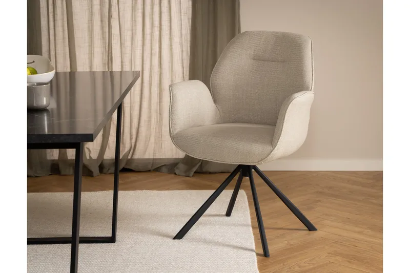 Lipie Karmstol - Ljusbeige - Möbler - Fåtölj & stolar - Matstol & köksstol