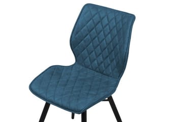 Lisle Stol Set Om 2 St - Blå - Möbler - Fåtölj & stolar - Matstol & köksstol