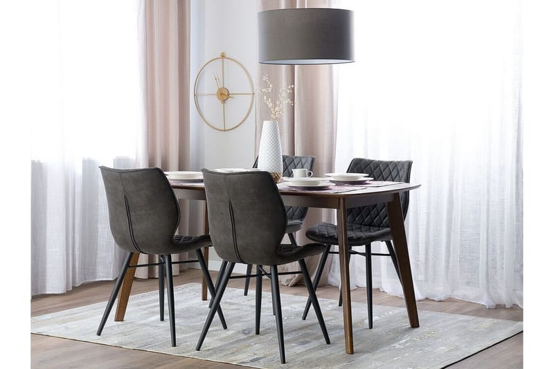 Lisle Stol Set Om 2 St - Grå - Möbler - Fåtölj & stolar - Matstol & köksstol
