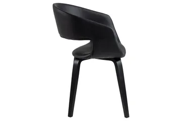 Loraina Karmstol - Svart - Möbler - Fåtölj & stolar - Matstol & köksstol