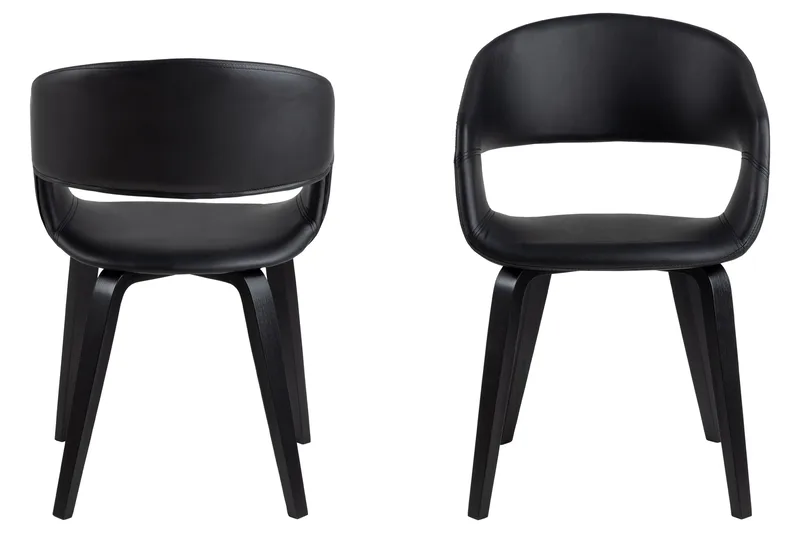 Loraina Karmstol - Svart - Möbler - Fåtölj & stolar - Matstol & köksstol