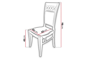 Lorella Matstol - Plysch/Natur/Beige - Möbler - Fåtölj & stolar - Matstol & köksstol