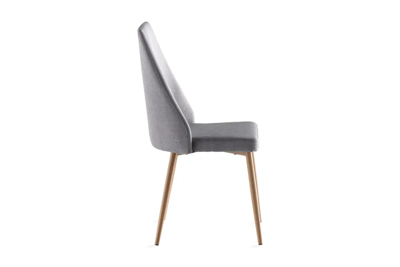 Ludvig Matstol - Ljusgrå/Ek - Möbler - Fåtölj & stolar - Matstol & köksstol