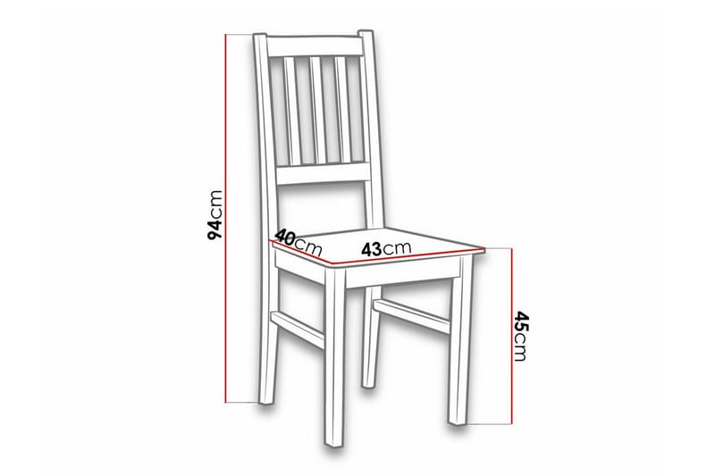 Lufti Matstol Black/Wood - Möbler - Fåtölj & stolar - Matstol & köksstol