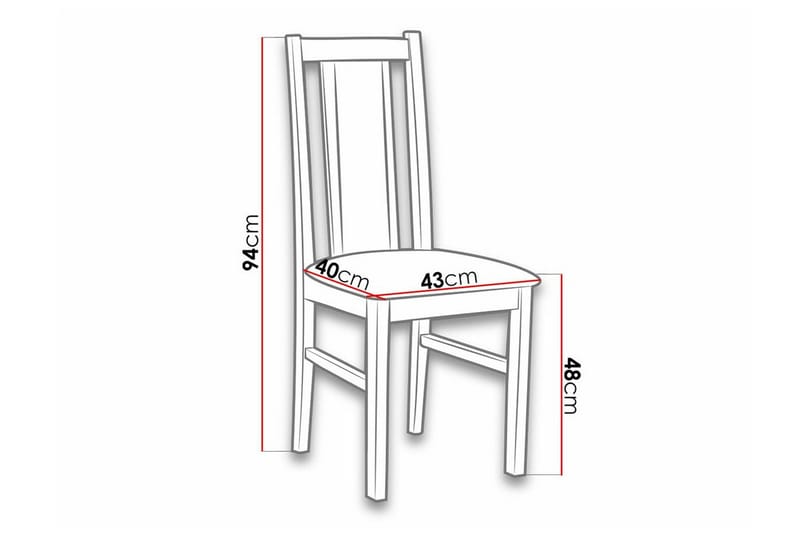 Lufti Matstol Black/Wood - Möbler - Fåtölj & stolar - Matstol & köksstol