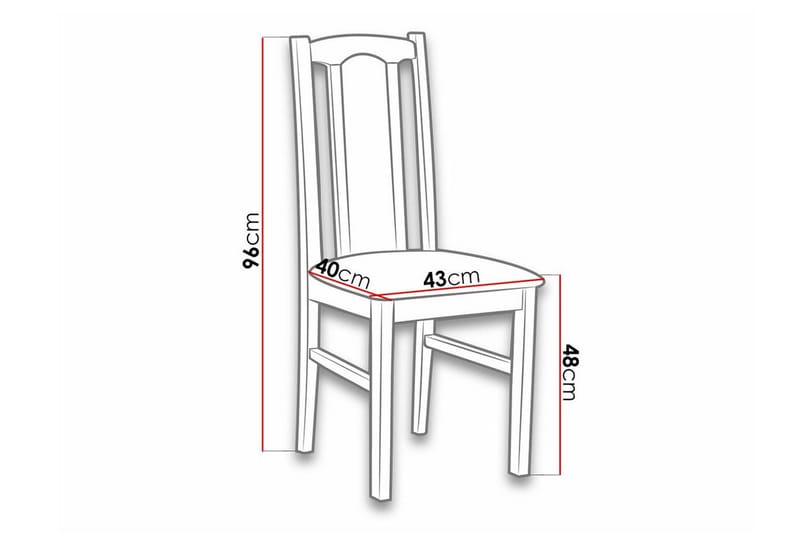Lufti Matstol Black/Wood - Möbler - Fåtölj & stolar - Matstol & köksstol