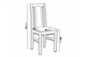 Lufti Matstol - Brun - Möbler - Fåtölj & stolar - Matstol & köksstol