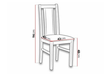 Lufti Matstol - Brun - Möbler - Fåtölj & stolar - Matstol & köksstol