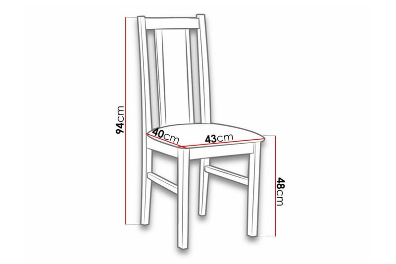Lufti Matstol - Brun - Möbler - Fåtölj & stolar - Matstol & köksstol