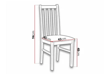 Lufti Matstol - Brun - Möbler - Fåtölj & stolar - Matstol & köksstol
