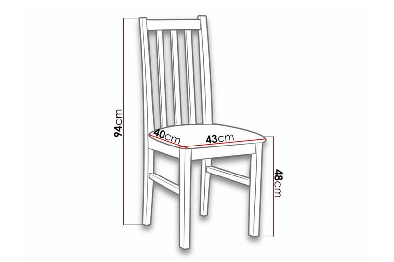 Lufti Matstol - Brun - Möbler - Fåtölj & stolar - Matstol & köksstol