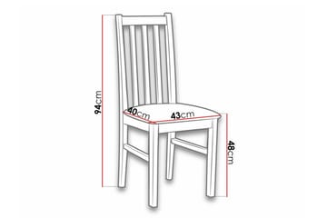 Lufti Matstol - Brun - Möbler - Fåtölj & stolar - Matstol & köksstol