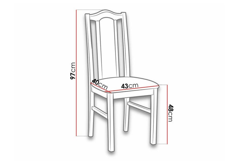 Lufti Matstol - Brun - Möbler - Fåtölj & stolar - Matstol & köksstol