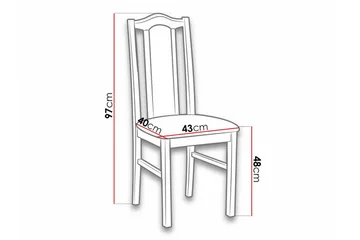 Lufti Matstol - Brun - Möbler - Fåtölj & stolar - Matstol & köksstol