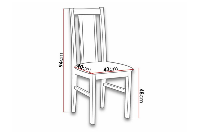 Lufti Matstol - Svart - Möbler - Fåtölj & stolar - Matstol & köksstol