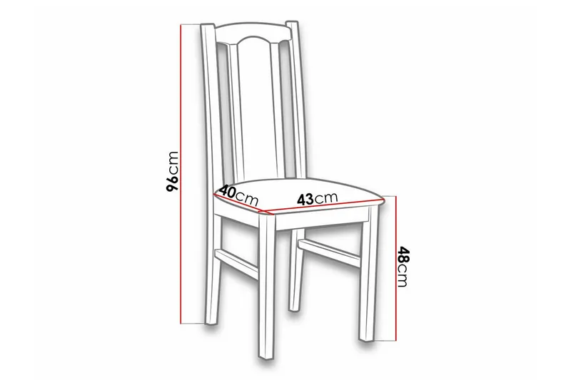 Lufti Matstol - Vit - Möbler - Fåtölj & stolar - Matstol & köksstol