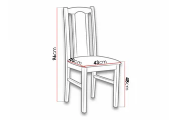 Lufti Matstol - Vit - Möbler - Fåtölj & stolar - Matstol & köksstol