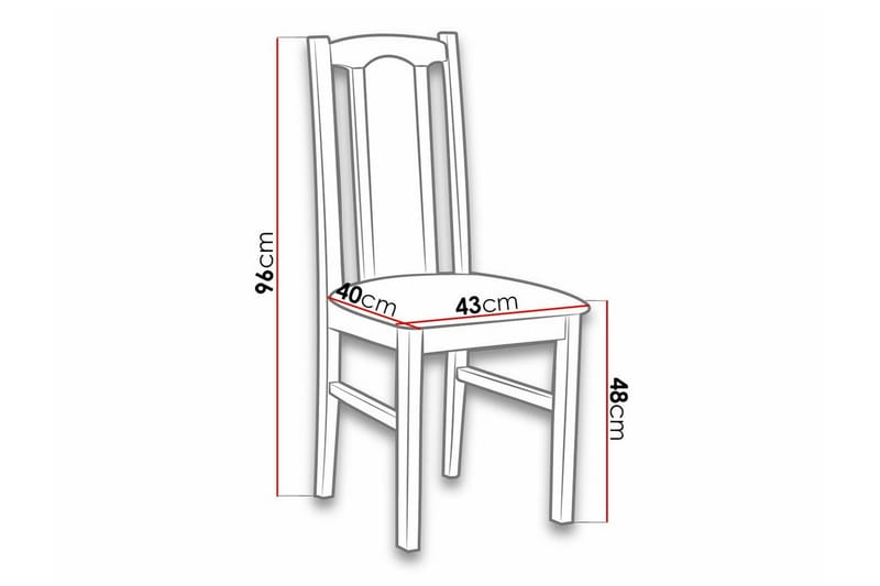 Lufti Matstol - Vit - Möbler - Fåtölj & stolar - Matstol & köksstol