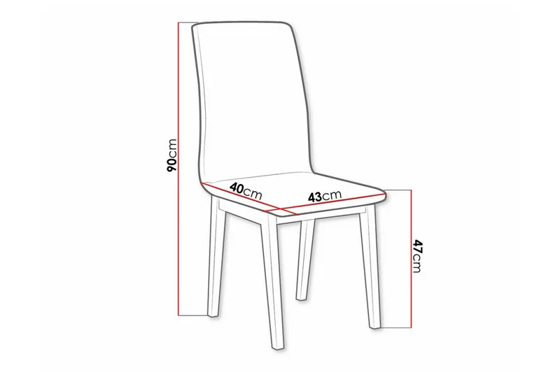 Majors Matstol - Brun - Möbler - Fåtölj & stolar - Matstol & köksstol