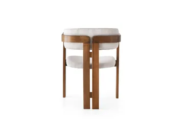 Mamuna Karmstol - Valnöt - Möbler - Fåtölj & stolar - Matstol & köksstol