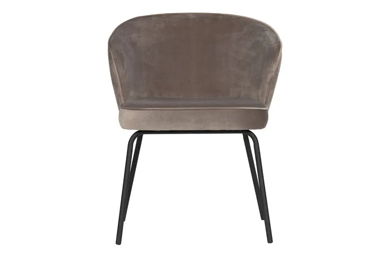 Margoe Matstol Sammet - Khaki - Möbler - Fåtölj & stolar - Matstol & köksstol