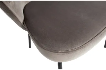 Margoe Matstol Sammet - Khaki - Möbler - Fåtölj & stolar - Matstol & köksstol