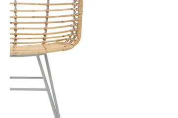 Marlee Karmstol - Natur - Möbler - Fåtölj & stolar - Matstol & köksstol