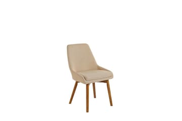 Matstol 2 st beige MELFORT - Beige - Möbler - Fåtölj & stolar - Matstol & köksstol
