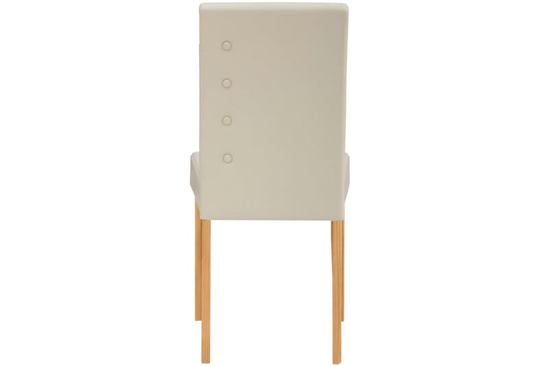 Matstol Amult - Cremevit/Ljus Natur - Möbler - Fåtölj & stolar - Matstol & köksstol