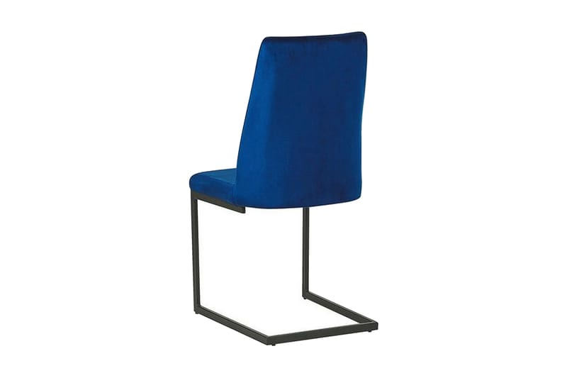 Matstol Aynia 2-pack - Sammet/Blå - Matstol & köksstol