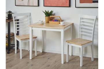 Matstol Coulby 2-pack - Vit/Ljust Trä - Möbler - Fåtölj & stolar - Matstol & köksstol