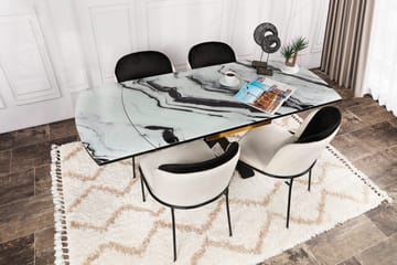 Matstol Drickby 2-Pack - Svart/Beige - Möbler - Fåtölj & stolar - Matstol & köksstol