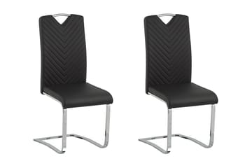 Matstol Eidhin 2-pack - Svart - Möbler - Fåtölj & stolar - Matstol & köksstol