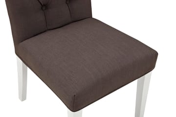Matstol Emmie - Grå/Vit - Möbler - Fåtölj & stolar - Matstol & köksstol