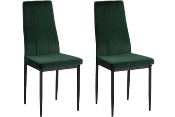 Matstol Gallaryd - Sammet/Mörkgrön - Möbler - Fåtölj & stolar - Matstol & köksstol