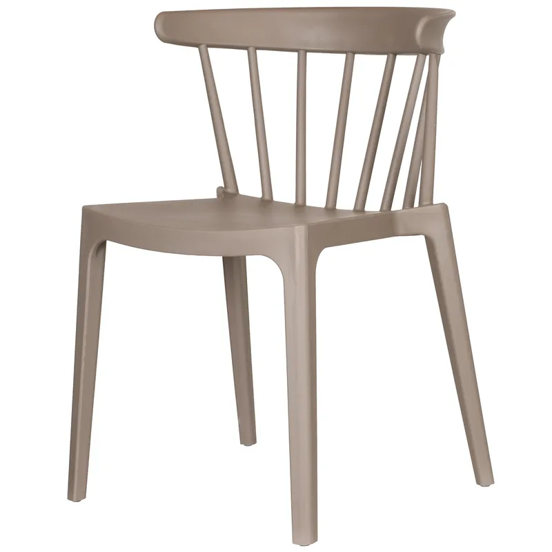 Matstol med ribbor Bliss Utomhus - Taupe - Möbler - Fåtölj & stolar - Matstol & köksstol