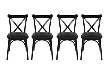 Matstol Mirranch 4-Pack - Svart - Möbler - Fåtölj & stolar - Matstol & köksstol