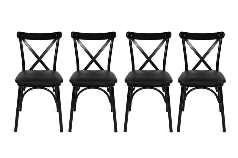 Matstol Mirranch 4-Pack - Svart - Möbler - Fåtölj & stolar - Matstol & köksstol
